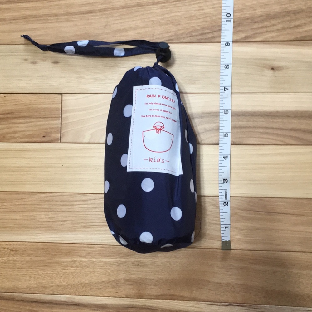 Polkadot Rain Poncho ☔️